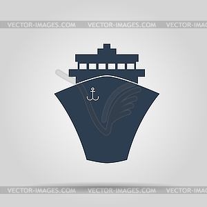 Ship icon - vector image
