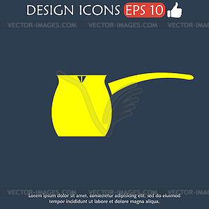 Kettle icon - vector clipart