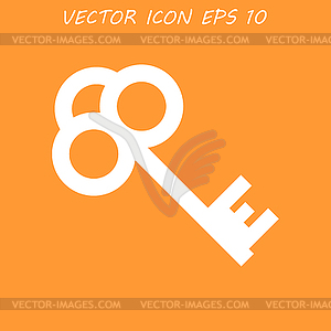 Key icon - vector image