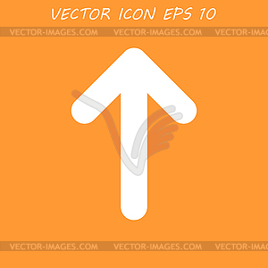 Icon arrow - vector image