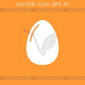 Egg Icon - vector clipart