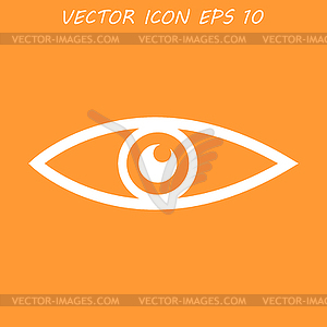 Eye icon - vector clip art