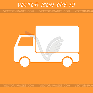 Truck icon - vector image