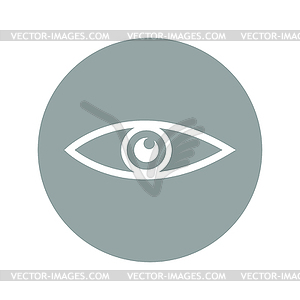 Eye icon - vector clipart