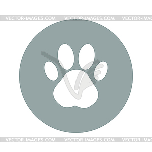 Paw Print - vector clipart