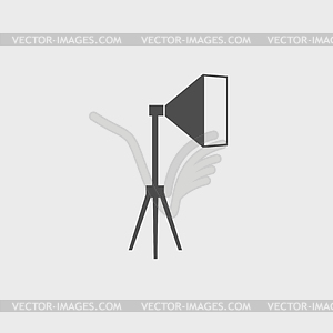 Studio light icon - vector clip art