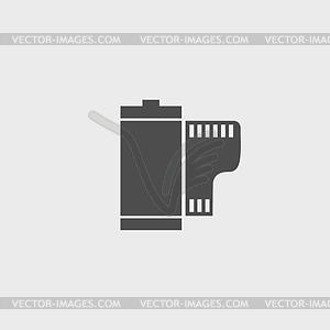 Flat Camera Film Roll - vector image