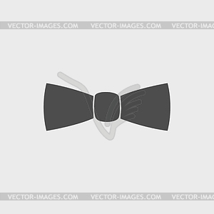 Tie, icon - vector image