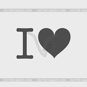 Heart . Happy Valentine`s Day - royalty-free vector image