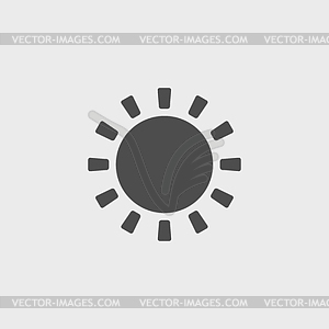 Sun Icon - vector clip art