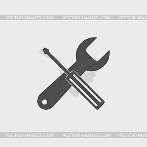 Repair . Service simbol. Tools singn - vector image