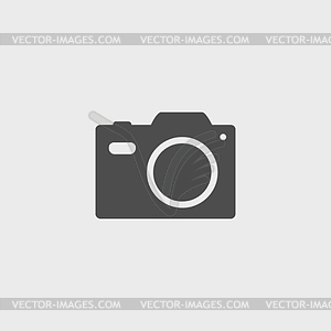 Camera - icon - vector clip art