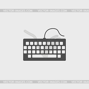 Keyboard icon - vector clipart