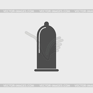 Condoms icon - vector image