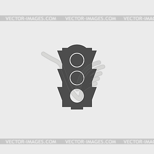 Icon, traffic  - vector clipart