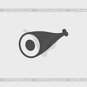 Meat icon - vector clipart