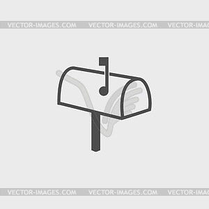 Mailbox Icon - vector image