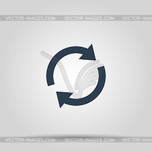 Update icon - vector clip art