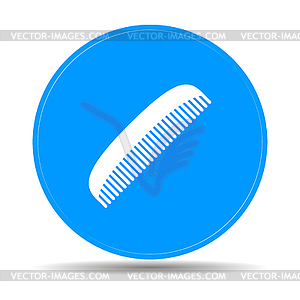 Comb icon - vector clipart