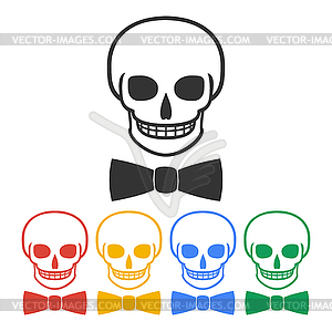 Skull icon  - vector clipart / vector image