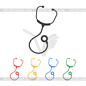 Medical design. Flat design style - vector clipart