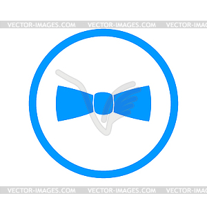 Tie, icon - vector clipart