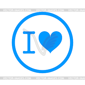 Heart . Happy Valentine`s Day - vector clipart