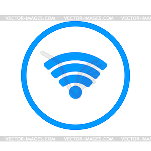 Wi-Fi network icon - vector image