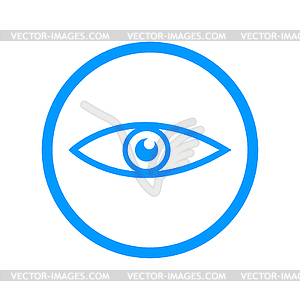 Eye icon - vector image