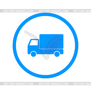 Truck icon - vector image