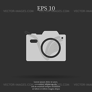 Camera - icon - vector clipart