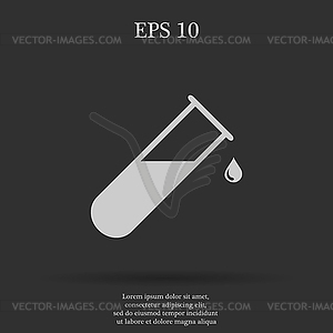 Medical Flat Icon. Pictogram - vector image