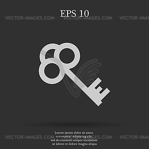 Key icon - vector clipart