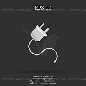 Plugs icon - vector clipart