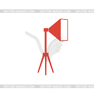 Studio light icon - vector clip art