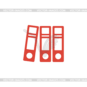 Folder icon. Flat design style eps 10 - vector EPS clipart