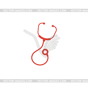 Medical design. Flat design style - vector clip art