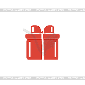 Gift box icon - vector clip art