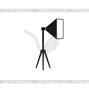 Studio light icon - vector image