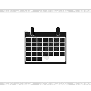 Calendar - icon - vector image