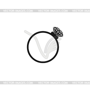 Ring icon - vector clipart