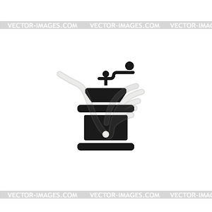 Coffee grinder icon - vector EPS clipart