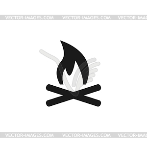 Fire Icon - vector clipart