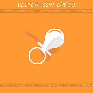 Baby nipple icon - vector clipart