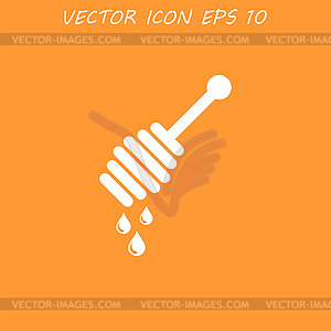 Honey icon - vector EPS clipart