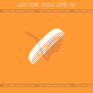 Comb icon - vector image