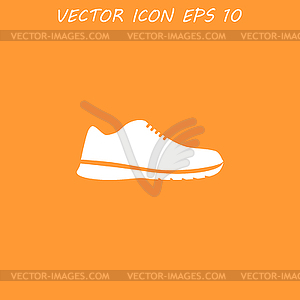 Shoe icon. Eps 10 - vector image