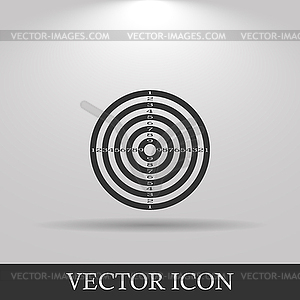 Target icon - vector clipart