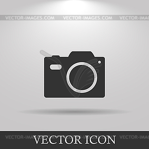 Camera - icon - vector clipart