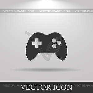 Game controller icon - vector image